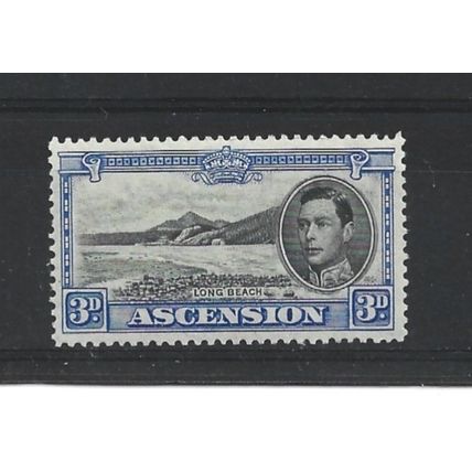 AscensionIsland.SG42 3d Long Beach.Mounted Mint.Oct24