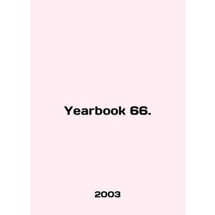 Yearbook 66. In English /Yearbook 66.