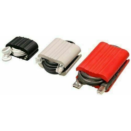 UT Wire Cord Wrap to-Go 3-Piece Cable Organizer Combo Set