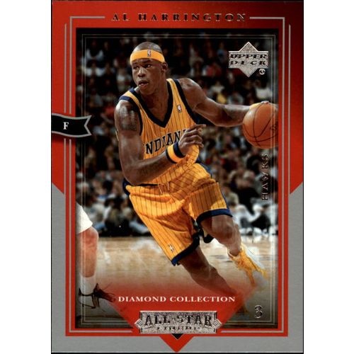 2004 Upper Deck Basketball Diamond Collection All-Star Lineup Al Harrington