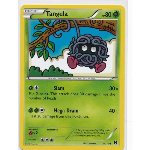 Pokemon XY Steam Siege 1/114 Tangela