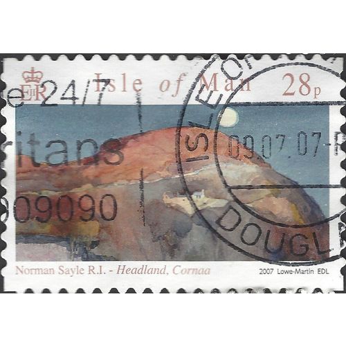 ISLE O MAN, Headland, Cornaa, brown 2007, 28p, #4
