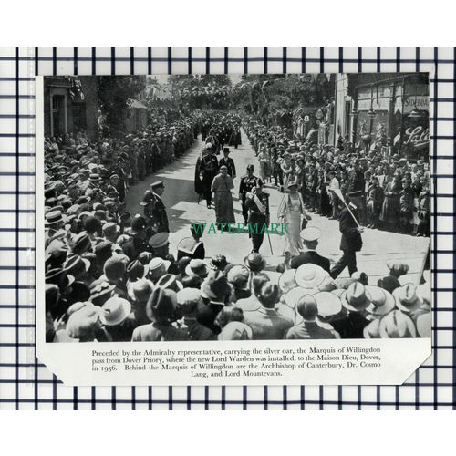 (7684) Marquis Of Willingdon Dr Cosmo Land Lord Mountevans - 1957 Cutting
