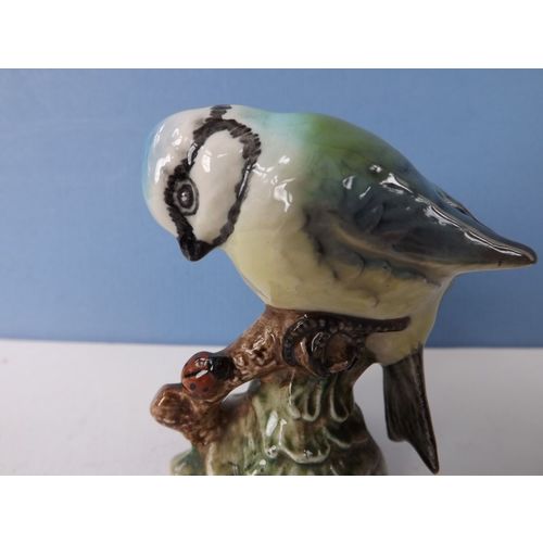 Beswick Blue Tit Model No 992 Figurine 1970's.