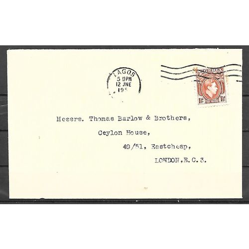 Nigéria Lettre OBLITERE ( USED ) Ref 148