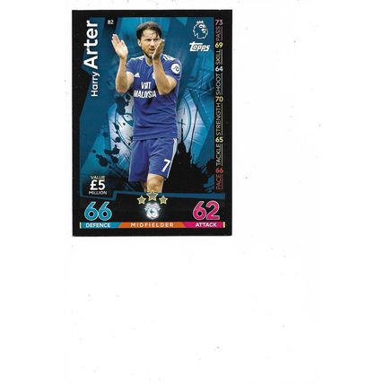 Match Attax 2018/19 82 Harry Arter Cardiff City FC