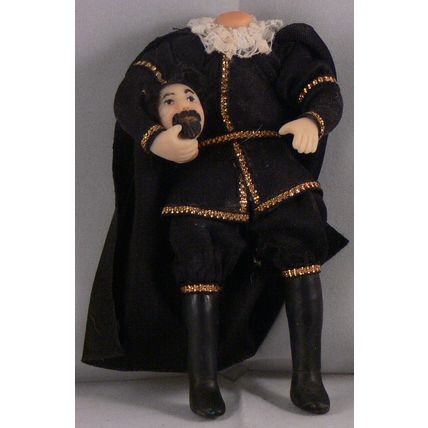 1:12th Doll Dollshouse Halloween Headless Horseman Ghost