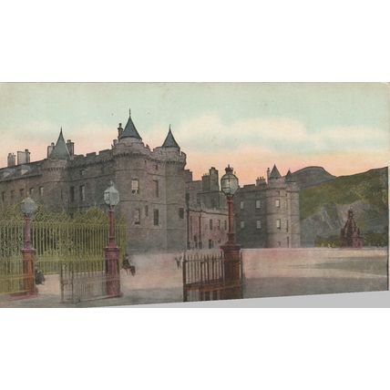 Holyrood Palace Edinburgh Midlothian Postcard (MLN78058)