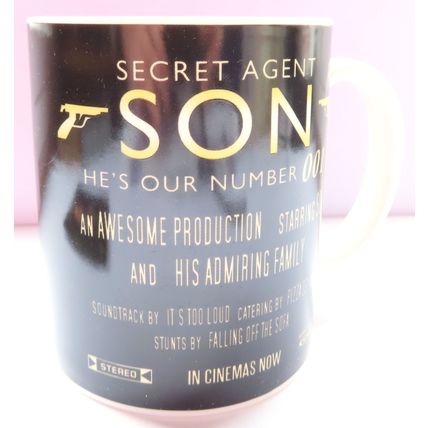 Secret Agent Son Mug & Coaster Set 9 CM - 0102M