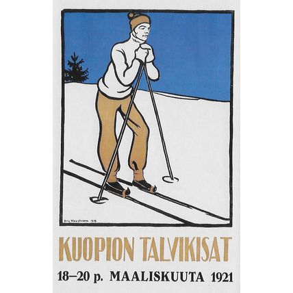 Kuopion Talvikisat 18-20 p. Maaliskuuta 1921.