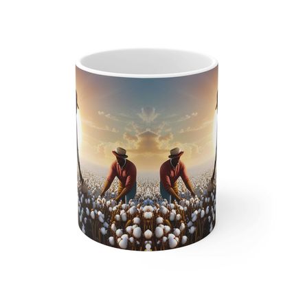 Downhome Sharecropping In the Heat of the Day #1 11oz Ceramic Coffee Mug