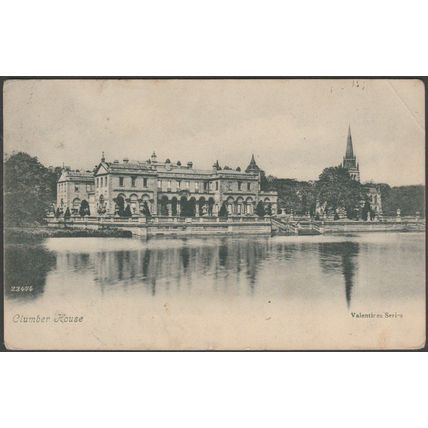 Clumber House, Dukeries, Nottinghamshire, c.1905 - Valentine's Postcard