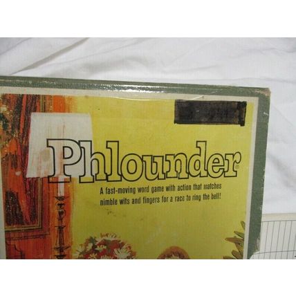 Vintage Phlounder (1962) Word Game by Minnesota Mining and Manufacturing Company