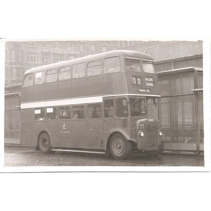Black & White Photograph of Manchester Corporation Transport - NNB 273