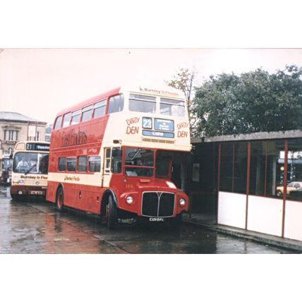 Colour Photo of Burnley & Pendle Transport Co. Ltd. - CUV 156C ex London Transpt