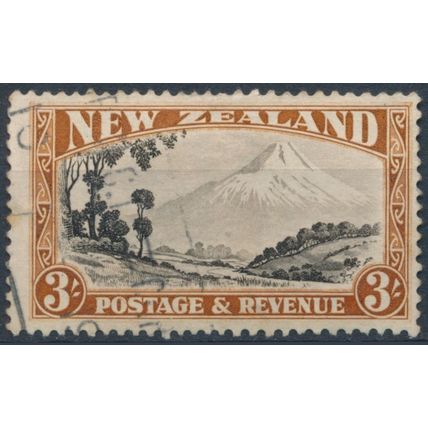 Mount Egmont: 3s - New Zealand 1942 - F H - SG 590