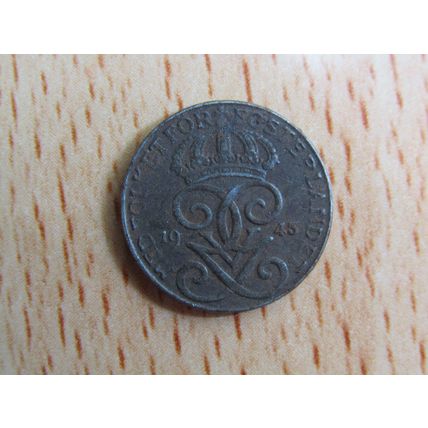 Sweden 1943 1 Ore Coin