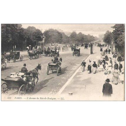 75 - Paris - Avenue du bois de Boulogne