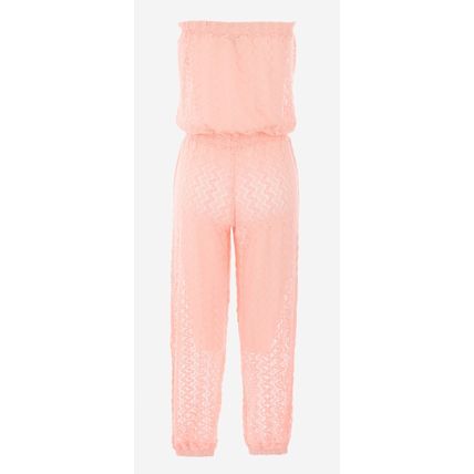 MELISSA ODABASH Peach Stella Knit Jumpsuit BNWT ** Very Rare **