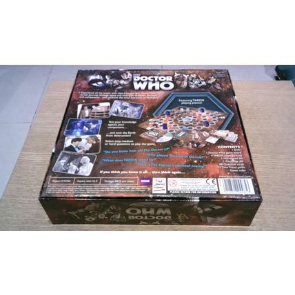 DOCTOR WHO: DVD Board Game (Paul Lamond Games) 2012