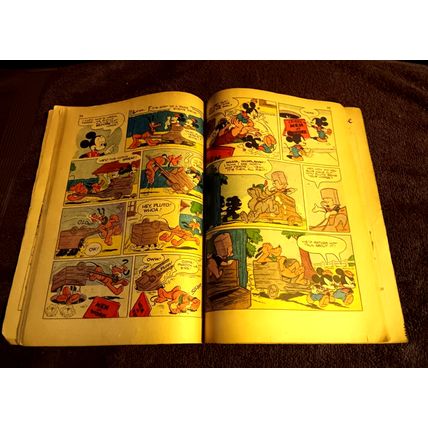 Golden Age Dell Comic # 2 Walt Disney's Silly Symphonies 2.5 GD+ Condition 1953