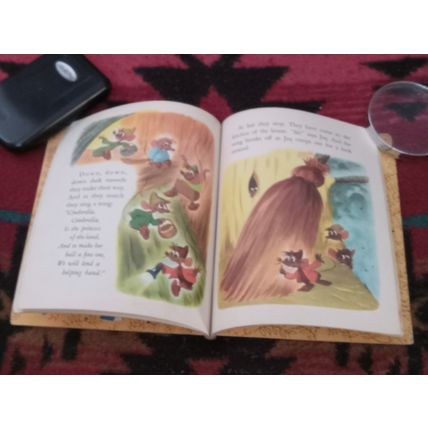 Old Little Golden Book Walt Disney Cinderella's Friends (A) First Edition 1950