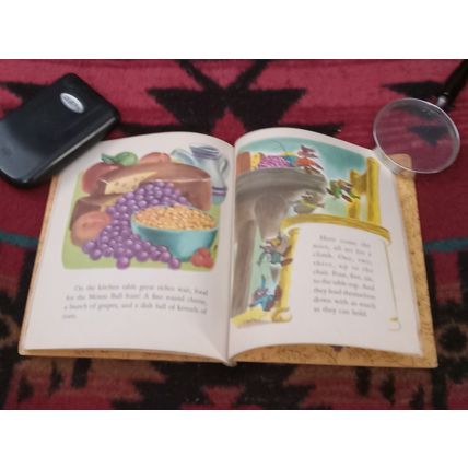 Old Little Golden Book Walt Disney Cinderella's Friends (A) First Edition 1950