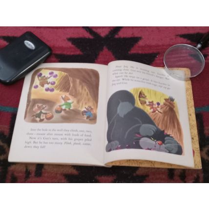 Old Little Golden Book Walt Disney Cinderella's Friends (A) First Edition 1950
