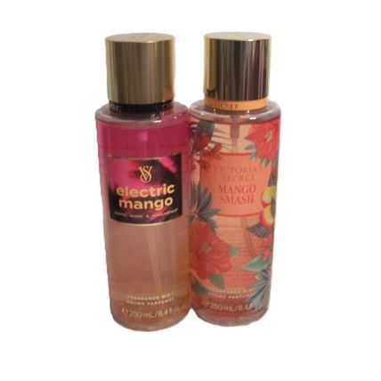 Victoria's Secret Mango Smash & Electric Mango Fragrance Mist Set of 2