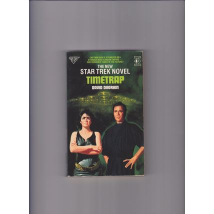 Timetrap by David Dvorkin. Star Trek Novel. Titan Books. Very Good Condition.