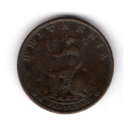 Great Britain. George III. Farthing 1799. dy16522