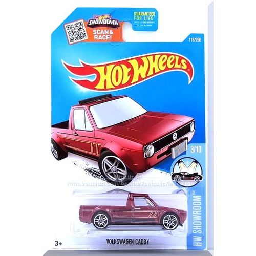 Hot Wheels - Volkswagen Caddy: HW Showroom #3/10 - #113/250 (2016) *Red Edition*