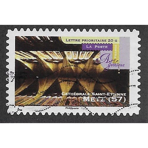 FRA 2011 (58c) 'GOTHIC ART - METZ 57' FINE USED (EBID56-535)