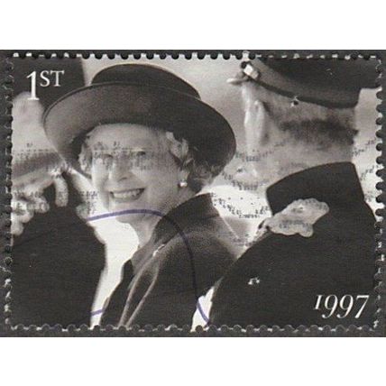 2007 Royal Diamond Wedding Anniv. 1st Value Inspecting Kings Troop. Fine Used