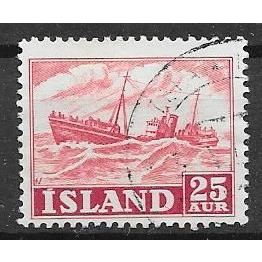 Iceland - ( islande ) N° 255 YVERT OBLITERE ( USED )