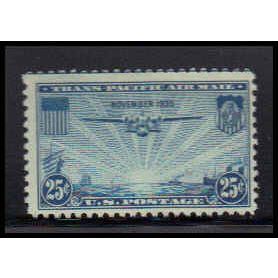 C20 25c China Clipper Just Clears MNH O6636