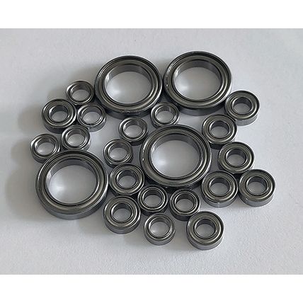 (23pcs) TEAM LOSI XXX4 GRAPHITE PLUS Metal Sealed Ball Bearing Set