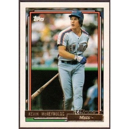 1992 (METS) Topps Gold Winners #625 Kevin McReynolds