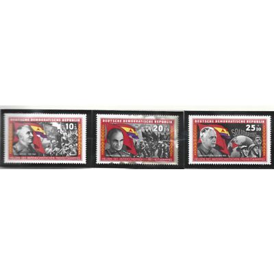German Democratic Republic Stamps Scott #B137 To B140, Mint Never Hinged