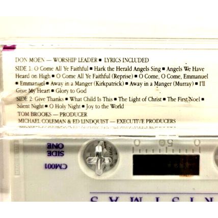Praise & Worship Christmas 1990 Cassette Tape (DMC1)