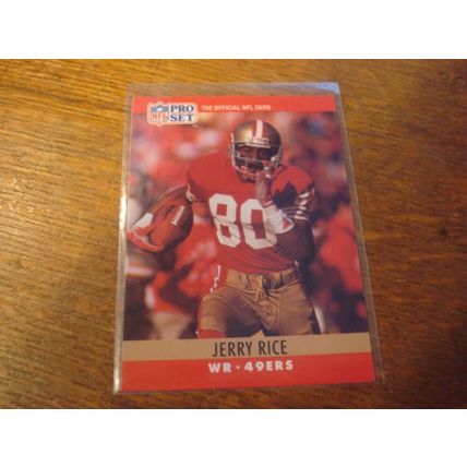 1990 Pro Set, 2-Cards, JOE MONTANA/JERRY RICE, 49ers