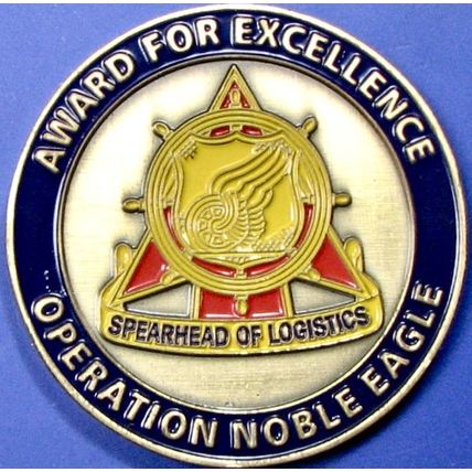 719th Transportaion Battalion. Challenge Coin. 1.50". 61b.