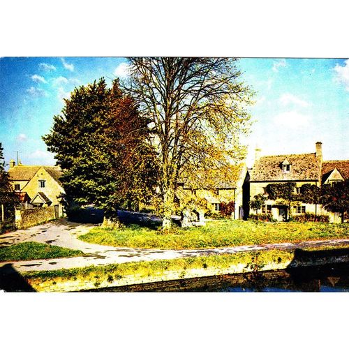 Colour Postcard - Lower Slaughter Gloucestershire (2)