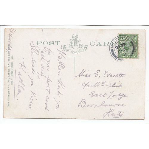 Steephill Cove Ventnor Isle of Wight 1911 Postcard
