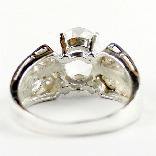 Silver Topaz, 925 Sterling Silver Ring, SR281