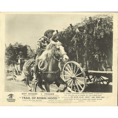 TRAIL OF ROBIN HOOD Roy Rogers F-O-H Stills (3)