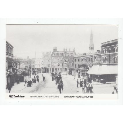 Blackheath Village Lewisham Local History Centre Reproduction Postcard London
