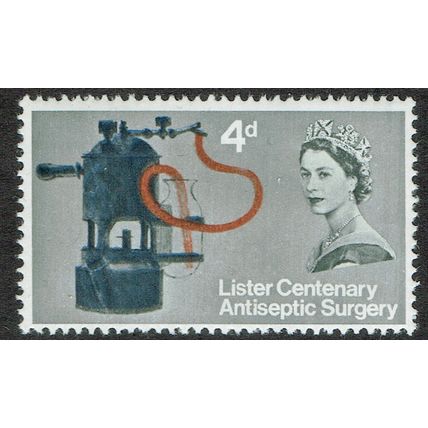 1965 Centenary of Lister Antiseptic Surgery 4d Multicoloured SG667 UM