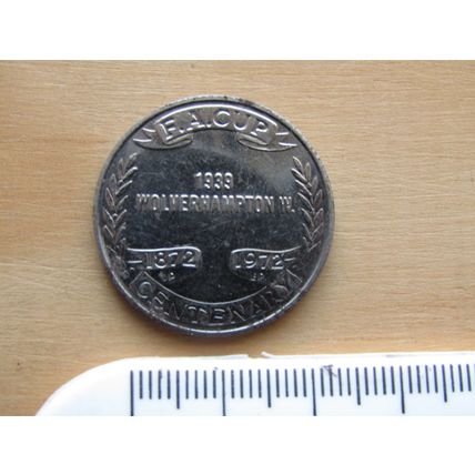 1972 FA Cup Centenary Portsmouth Token (e115)