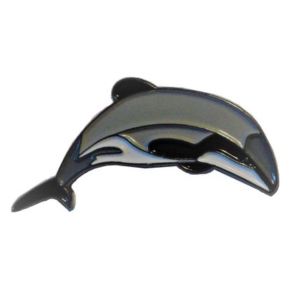 Dolphin Marine Mammal Sea Creature Metal Enamel Pin Badge Brooch NEW 30mm